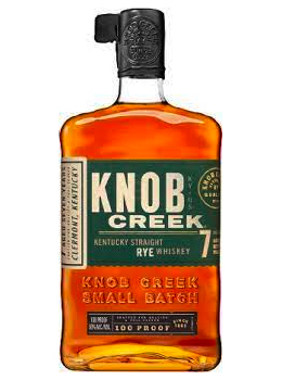 KNOB CREEK BOURBON RYE 7 YEAR OLD -