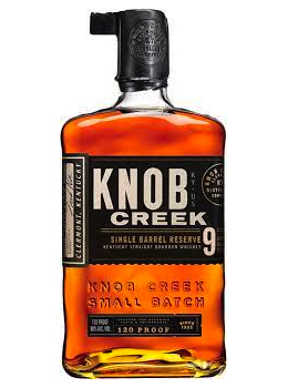 KNOB CREEK BOURBON SINGLE BARREL 9 YEAR OLD - 750ML