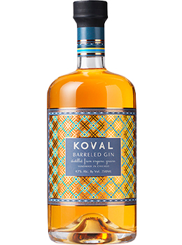 KOVAL LIQUEUR BARRELED GIN - 750ML