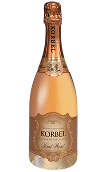 KORBEL BRUT ROSE CHAMPAGNE - 750ML 