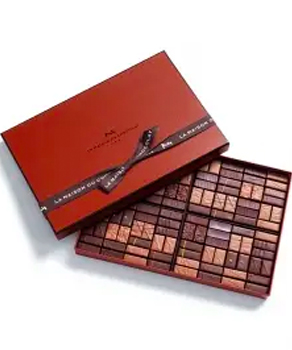 LA MAISON DU CHOCOLAT COFFRET MAISON DARK AND MILK CHOCOLATE 112 PIECES