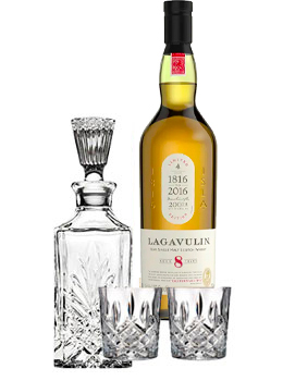 LAGAVULIN 8 YEAR OLD SINGLE MALT - 750ML COLLABORATION GIFT SET                                                                 