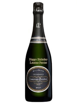 LAURENT PERRIER MILLESIME BRUT CHAMPAGNE - 750ML CUSTOM ENGRAVED