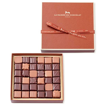 LA MAISON DU CHOCOLAT PRALINE GIFT BOX - 36 PC
