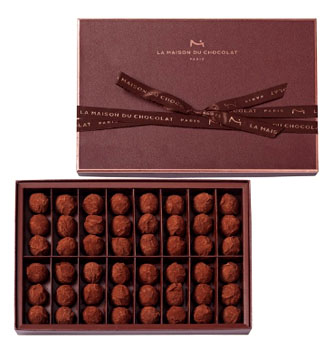 LA MAISON DU CHOCOLAT DARK CHOCOLAT