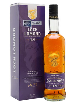 LOCH LOMOND SCOTCH SINGLE MALT 18 YEAR - 750ML