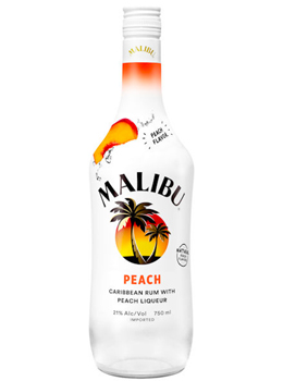 MALIBU RUM - 750ML PEACH           