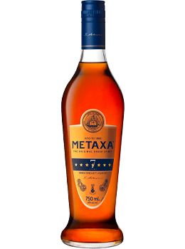 METAXA SEVEN STAR BRANDY - 750ML