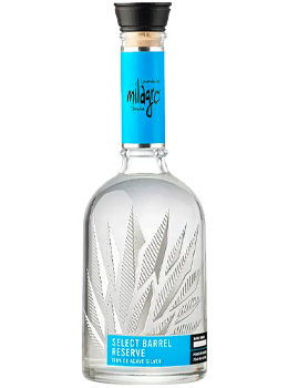 MILAGRO SELECT BARREL RESERVE SILVER TEQUILA - 750ML                                                                            