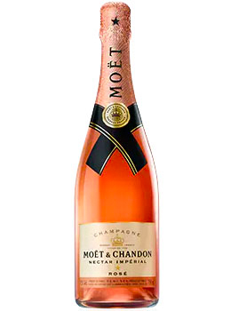 MOET and CHANDON CHAMPAGNE NECTAR ROSE IMPERIAL - 750ML                                                                         