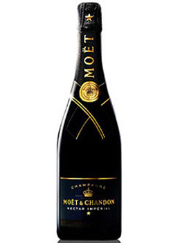 MOET and CHANDON NECTAR IMPERIAL CHAMPAGNE - 750ML                                                                              