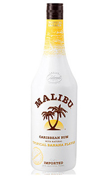 MALIBU TROPICAL BANANA RUM                                                                                                      