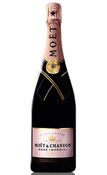 MOET & CHANDON ROSE IMPERIAL CHAMPAGNE                                                                                          