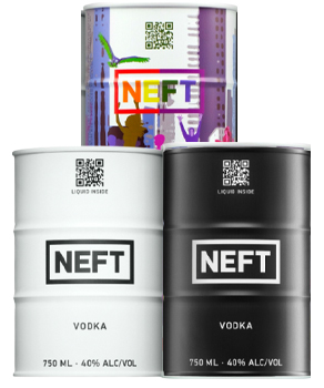 NEFT VODKA - 750ML COLLECT THEM ALL