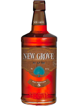 NEW GROVE 5 YEAR OLD RUM - 750ML