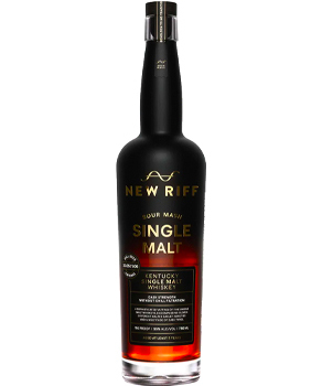 NEW RIFF SOUR MASH KENTUCKY SINGLE MALT WHISKEY - 750ML 110 PROOF