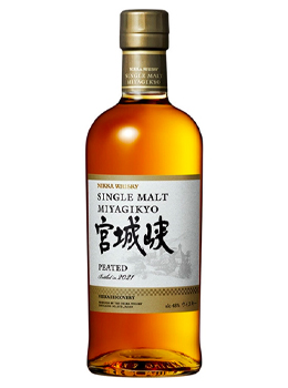 NIKKA MIYAGIKYO PEATED SINGLE MALT JAPANESE WHISKY - 750ML