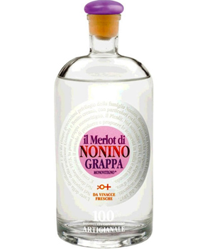 NONINO GRAPPA MONOVITIGNO II MERLOT - 750ML