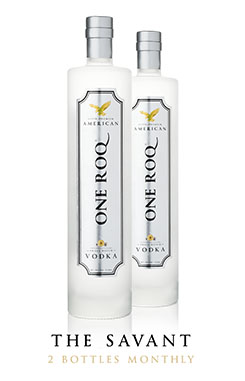 MONTHLY SUBSCRIPTION - ONE ROQ LEGACY VODKA - 750ML - 2 BOTTLE