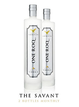 MONTHLY SUBSCRIPTION - ONE ROQ LEGACY VODKA - 1L - 2 BOTTLE