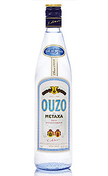 OUZO BY METAXA BRANDY              