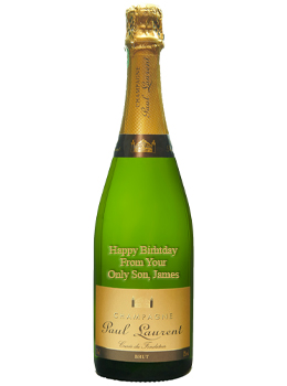 PAUL LAURENT CHAMPAGNE BRUT - 750ML CUSTOM ENGRAVED