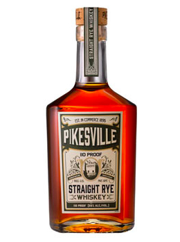 PIKESVILLE STRAIGHT RYE WHISKEY 110 PROOF