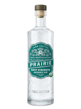 PRAIRIE ORGANIC NAVY STRENGTH GIN -