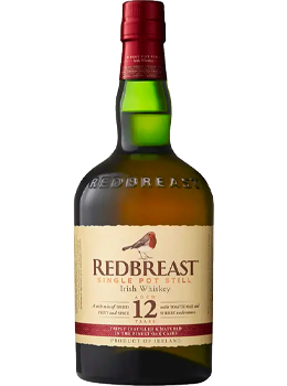 REDBREAST IRISH WHISKEY 12 YEAR