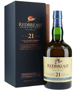 REDBREAST IRISH WHISKEY 21 YEAR - 750ML