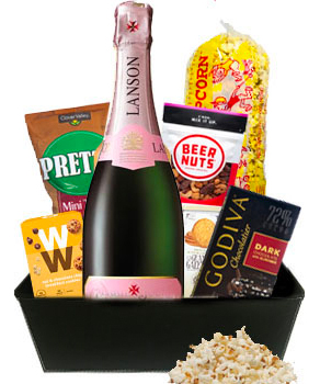 ROSEY LANSON BRUT GIFT BASKET