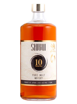 SHIBUI 10 YEAR OLD PURE MALT JAPANESE WHISKY - 750ML