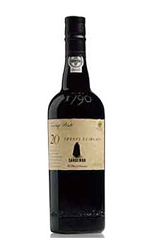 SANDEMAN 20 YEAR OLD TAWNY PORT    