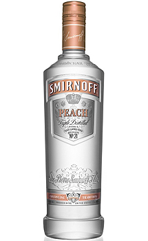 SMIRNOFF PEACH FLAVORED VODKA      