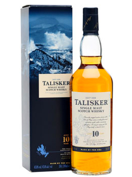 TALISKER 10 YEAR OLD SINGLE MALT - 750ML                                                                                        