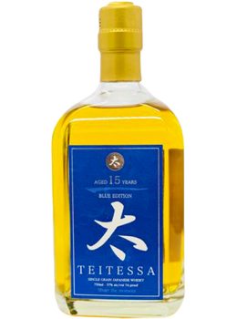 TEITESSA 15 YEAR OLD GRAIN JAPANESE WHISKEY BLUE EDITION - 750ML