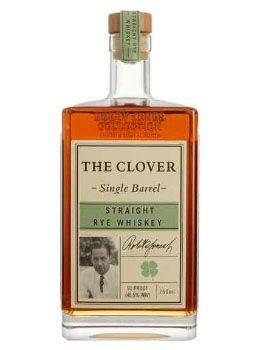 THE CLOVER SINGLE BARREL STRAIGHT RYE WHISKEY - 750ML                                                                           