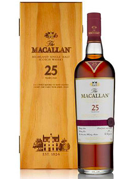 THE MACALLAN 25 YEAR OLD SINGLE MAL