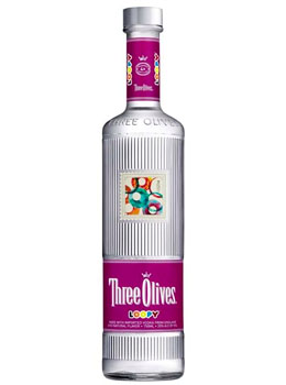 THREE OLIVES VODKA LOOPY - 750ML   