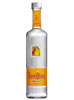 THREE OLIVES VODKA MANGO - 750ML   