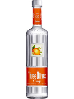 THREE OLIVES VODKA ORANGE - 750ML
