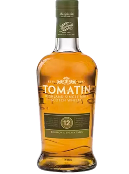 TOMATIN SCOTCH SINGLE MALT 12 YEAR - 750ML                                                                                      