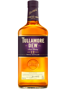 TULLAMORE DEW IRISH WHISKEY 12 YEAR OLD - 750ML SPICE RESERVE