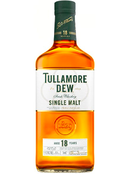 TULLAMORE DEW IRISH WHISKEY 18 YEAR OLD - 750ML