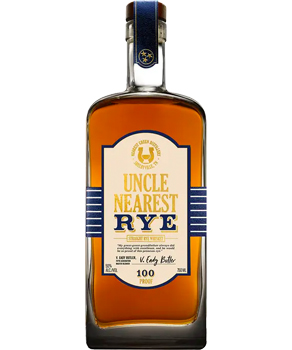 UNCLE NEAREST STRAIGHT RYE BOURBON WHISKEY - 750ML