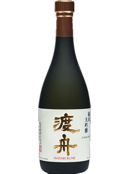 WATARI BUNE LIQUID GOLD JUNMAI DAIGINJO SAKE - 720ML