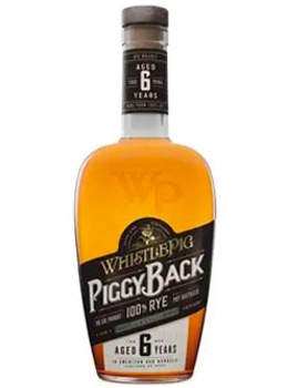 WHISTLEPIG PIGGYBACK RYE 6 YEAR OLD - 750ML                                                                                     