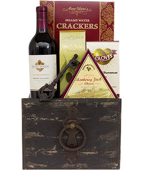 WINE PARTY GIFT BASKET             