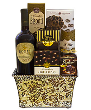 WINE RETREAT GIFT BASKET                                                                                                        