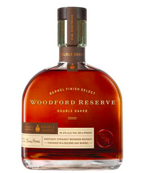 CUSTOM ENGRAVED WOODFORD RESERVE DOUBLE OAKED BOURBON